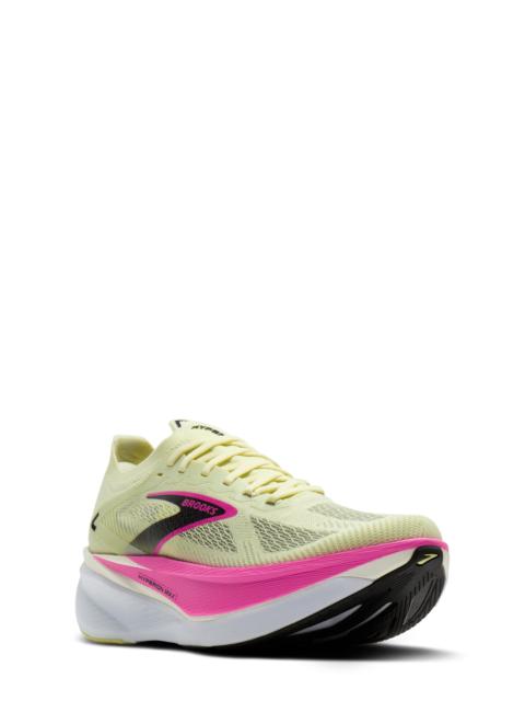BROOKS Brooks Hyperion Max 3 Running Shoe in Luminary/Cyber Pink/Black at Nordstrom