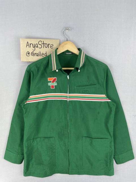 Other Designers Vintage 90’s 7-Eleven Embroidered Logo Worker Shirt
