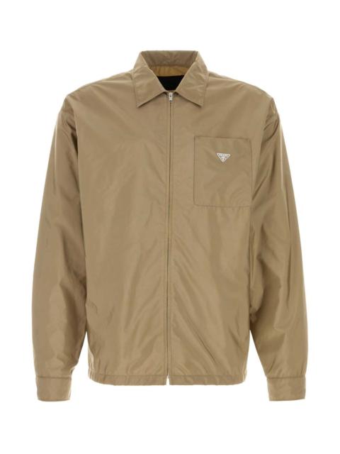 Prada Prada Men Cappuccino Re-Nylon Shirt