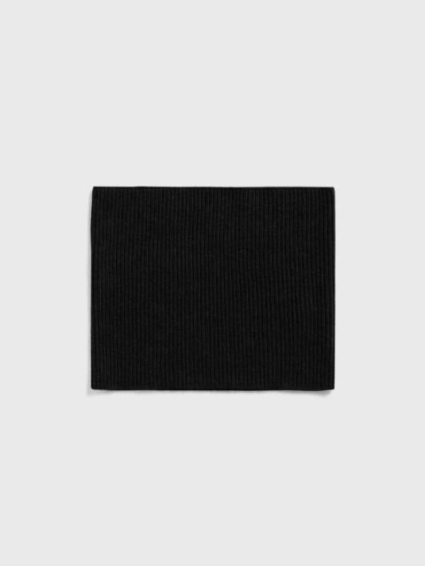 TOTEME Cashmere neck warmer black