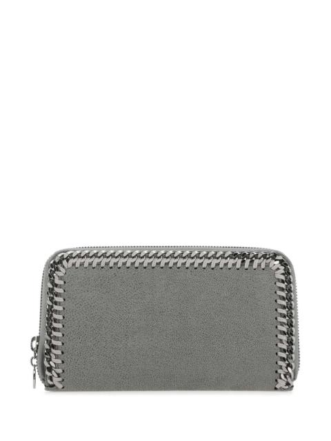 Stella McCartney Stella Mccartney Women Grey Shaggy Deer Falabella Wallet