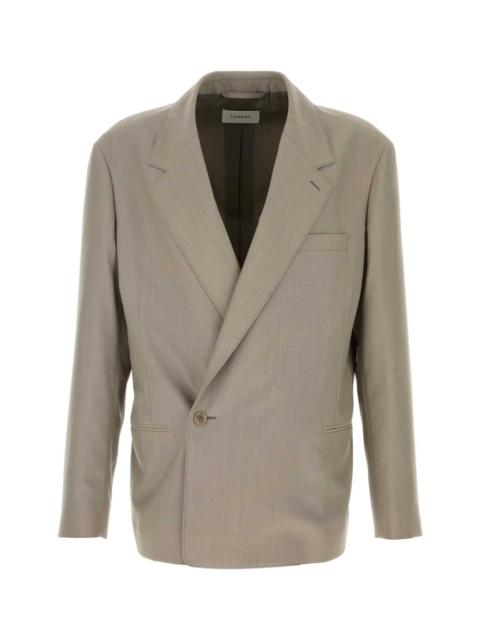 Lemaire Lemaire Men Light Grey Jersey Blazer
