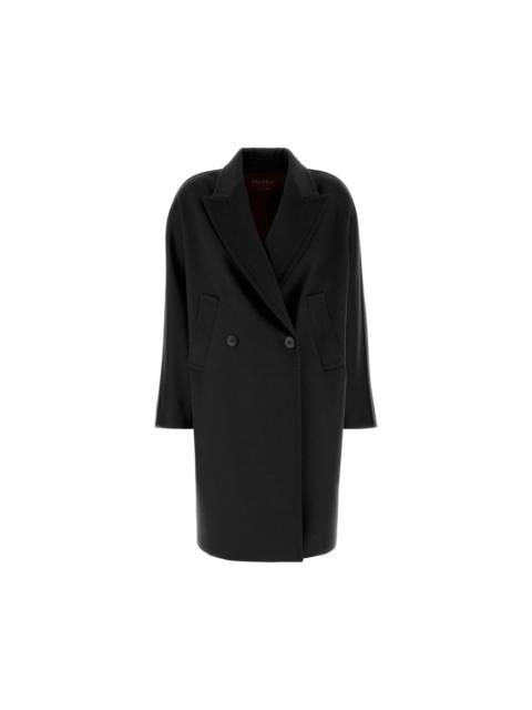 Max Mara MAX MARA Mastro Black Wool Coat New & Authentic (Women's siz