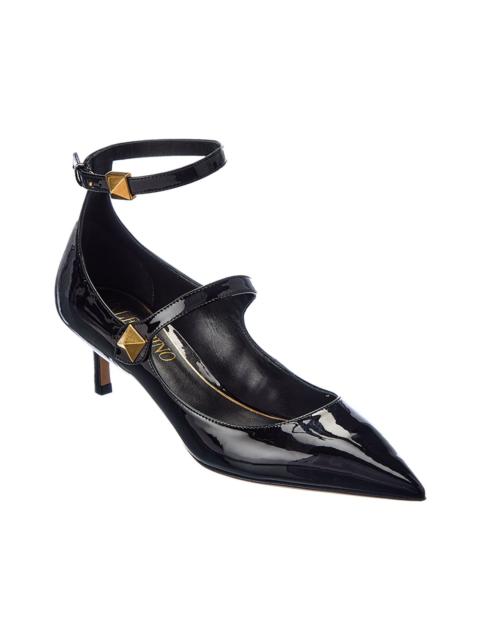 Valentino Valentino Roman Stud 50 Patent Pump