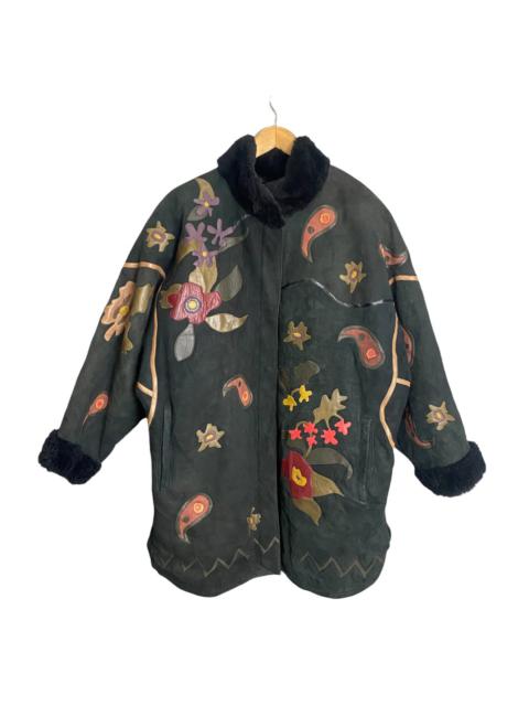 Other Designers Vintage Shearling Pincopale firenze suede sheep leather