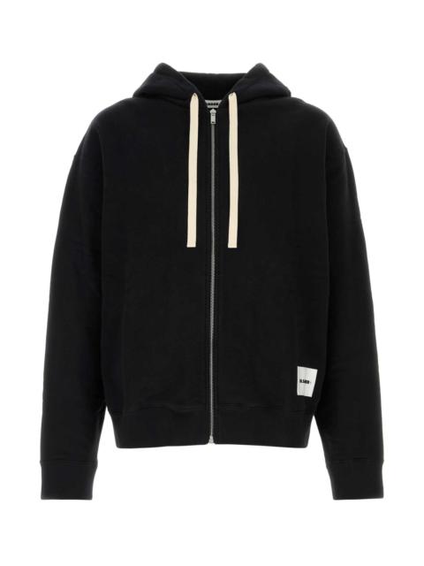 Jil Sander Jil Sander Men Black Cotton Sweatshirt