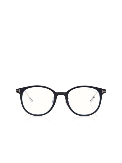 TOM FORD BLUE BLOCK SOFT ROUND OPTICALS