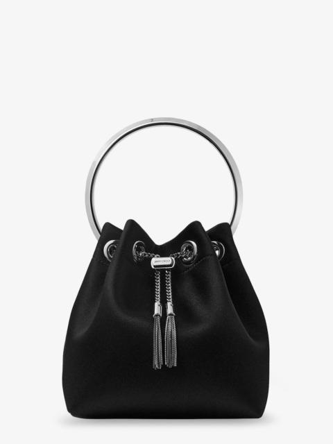 JIMMY CHOO Jimmy Choo Women Bon Bon Satin Bucket Bag