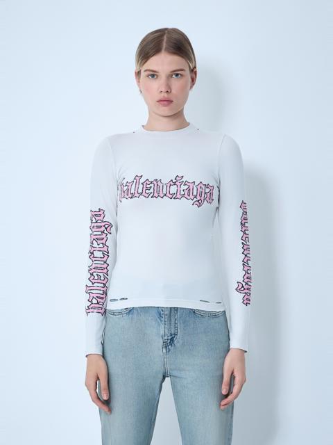 BALENCIAGA Logo Motif T-Shirt