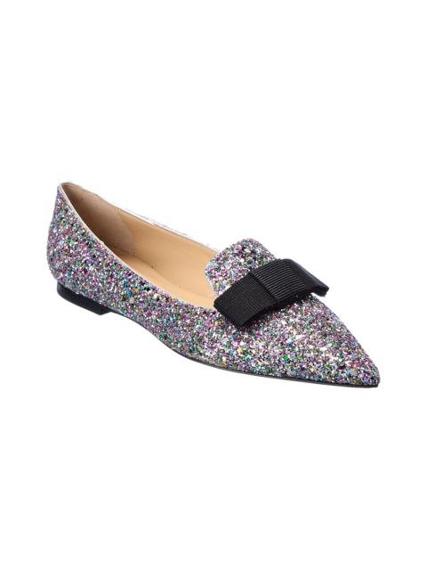 JIMMY CHOO Jimmy Choo Gala Glitter Flat