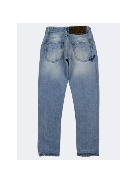 FENDI 2018 Stone Washed Jeans