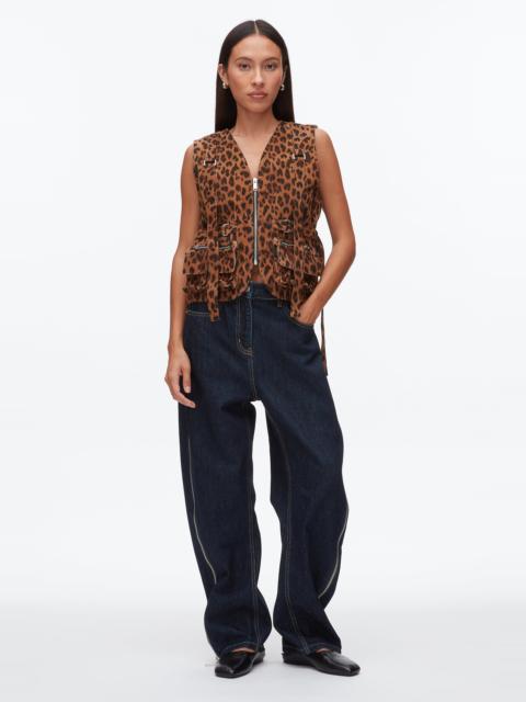 3.1 Phillip Lim Leopard Print Field Vest