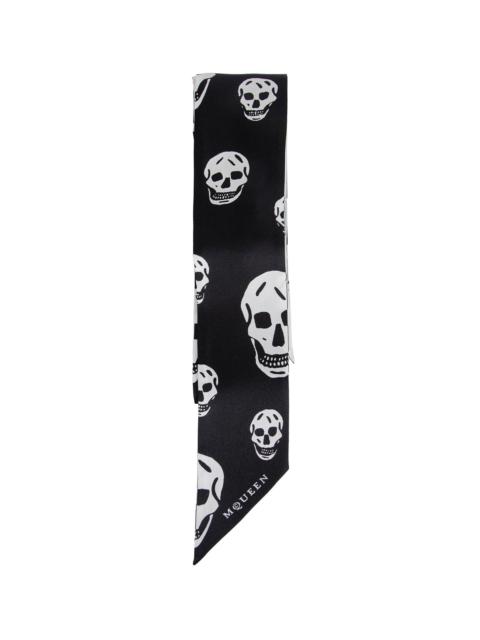 Alexander McQueen Ribbon Skull Scarf