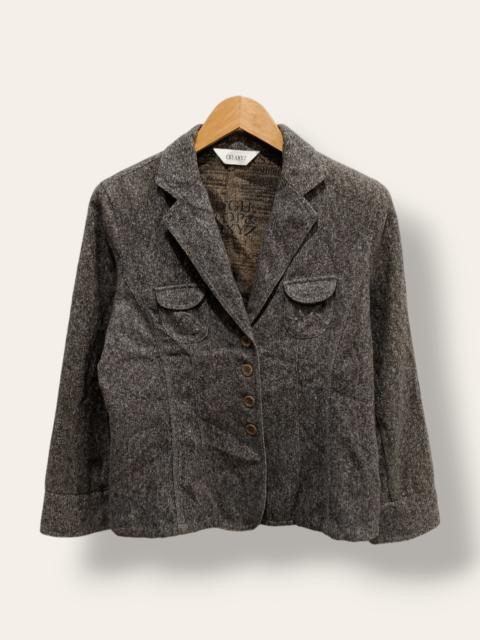 Other Designers Archival Clothing - CREAMYZ Japan Multicolour Herringbone Jacket