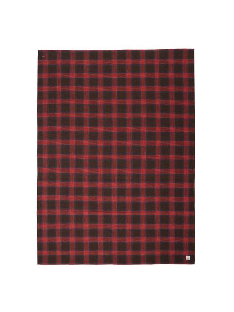 visvim BLANKET CHECK RED