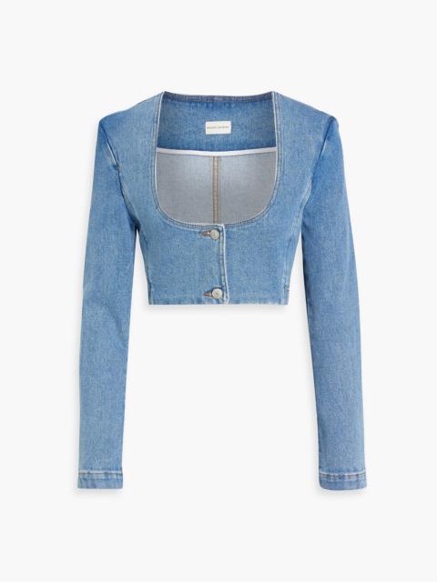 MAGDA BUTRYM Cropped denim jacket