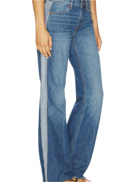 RE/DONE Californian Track Wide Leg Jeans