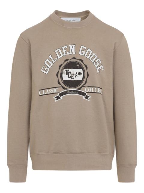 Golden Goose Golden Goose Men Logo Cotton Sweatshirt