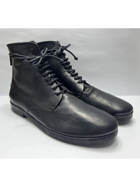 Avant Garde - Marséll - Parrucca Back Zip Leather Ankle Boots