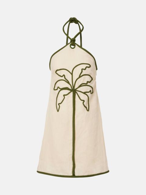 FARM RIO Linen minidress
