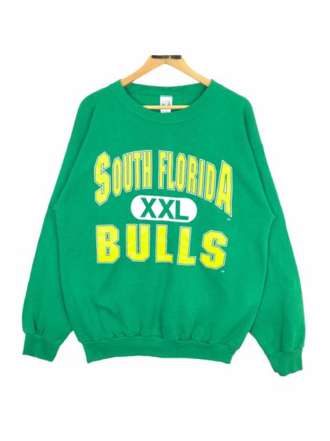 Other Designers Ncaa - Vintage 90s University Of South Florida Bulls Sweatshirt