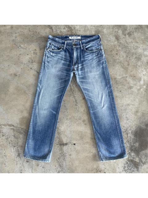 Other Designers Vintage - W32x29💥 Vintage Back Number Faded Denim Jeans Pants