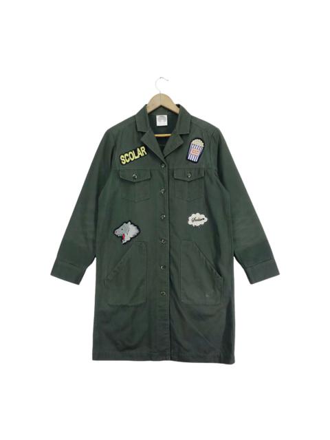 Other Designers Military - Vintage Scolar Patches Parka