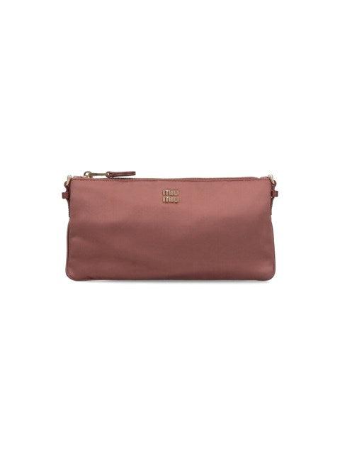 Miu Miu Women Logo Mini Pouch