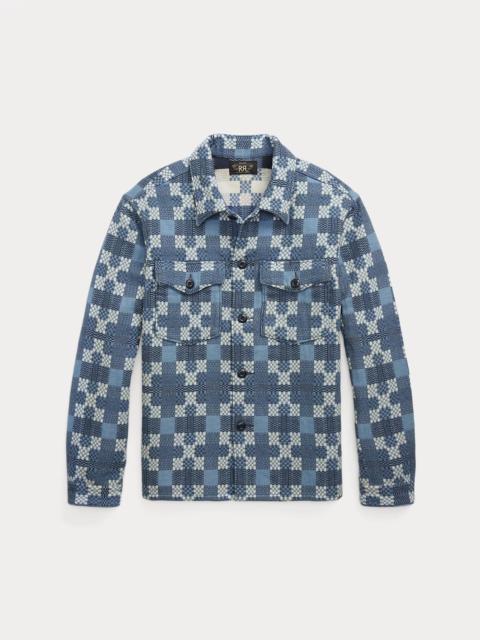 RRL by Ralph Lauren Patterned Jacquard Overshirt