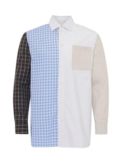 JW Anderson Patchwork design shirt