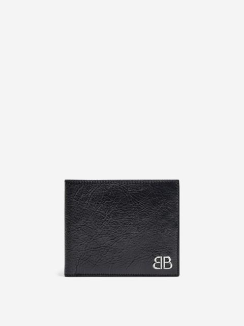 BALENCIAGA MONACO LEATHER WALLET