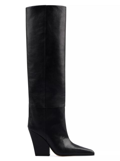 Paris Texas Jane Leather Knee Boots