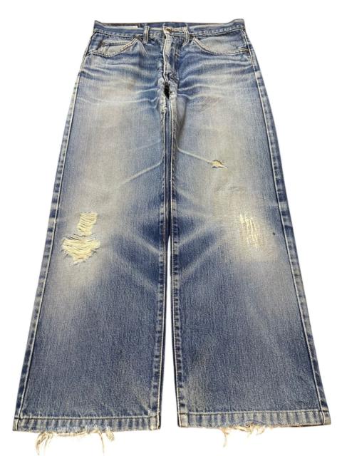 Other Designers Vintage 90s Big John Faded Wash Distress Style Baggy Jeans