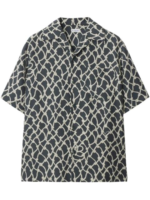 Burberry silk shirt
