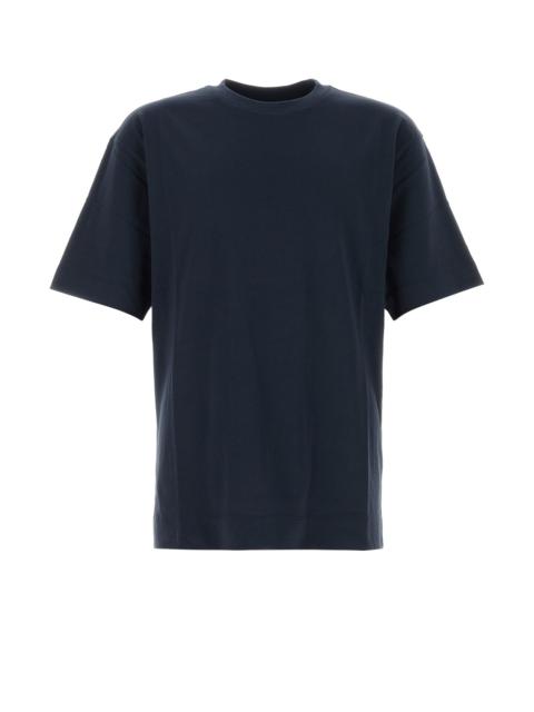 Dries Van Noten Navy blue cotton Heli t-shirt
