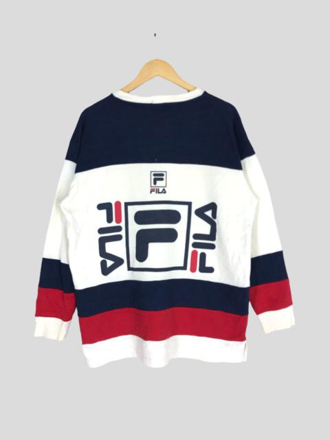 Other Designers Vintage - Vintage Fila Biglogo Sweatshirt Crewneck Pullover