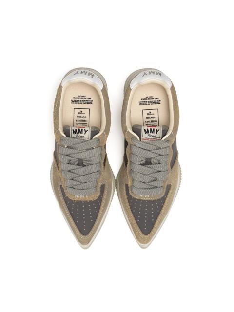 Maison MIHARAYASUHIRO "ROSY" OG Sole Mix Material Low-top Sneaker
