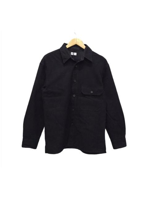 Other Designers Uniqlo X UUU single pocket button up khaki shirt