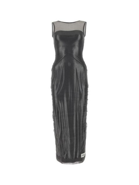 DOLCE & GABBANA WOMAN Lead Tulle And Jersey Dress