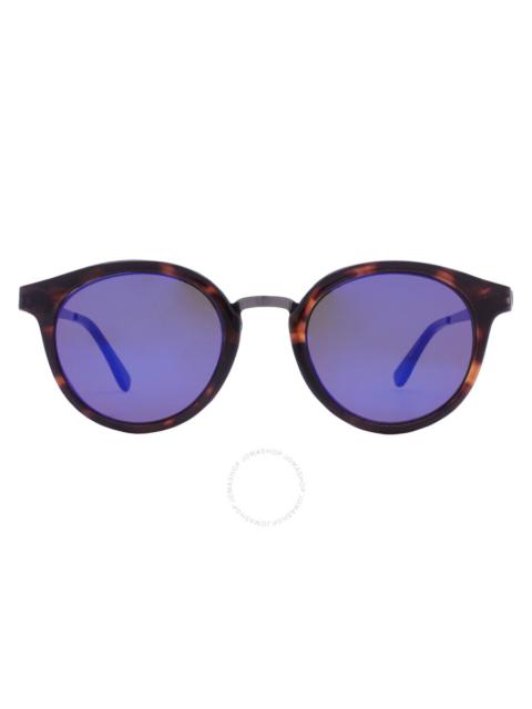 Other Designers Guess Factory Blue Round Ladies Sunglasses GF0305 53X 51