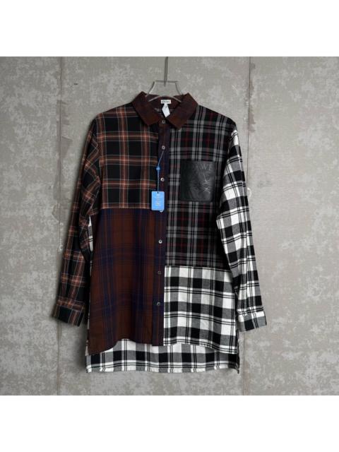 Loewe LOEWE Checkered Patchwork Shirt