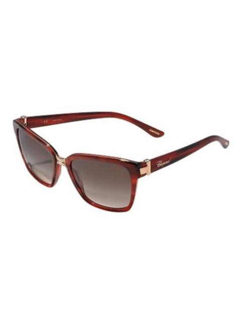 Chopard Chopard Brown Gradient Square Ladies Sunglasses SCH128S 0WTF 55