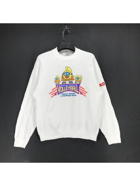 Other Designers Fruit Of The Loom - Vintage 96 Volleyball Big Logo Koba Sweatshirts #1780-71