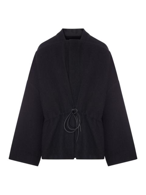Rick Owens Rick Owens Women Wool Kimono Blouson With Belt