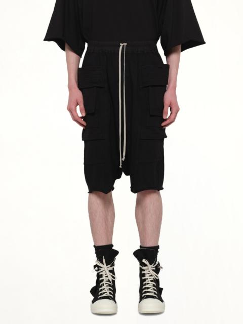 Rick Owens DRKSHDW Creatch Cargo Pods in Black