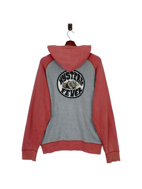 Other Designers VINTAGE HYSTERIC GLAMOUR PUNK DESIGN HOOD ZIPPER SWEATER