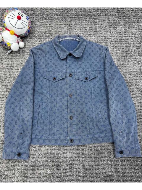 Louis Vuitton Louis Vuitton Monogram Blue Denim Jacket