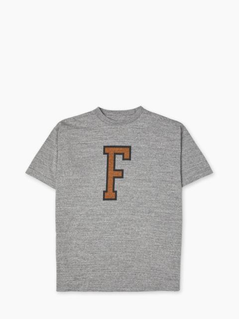 FULLCOUNT FULLCOUNT 5501PT "F" T-SHIRT HEATHER GREY