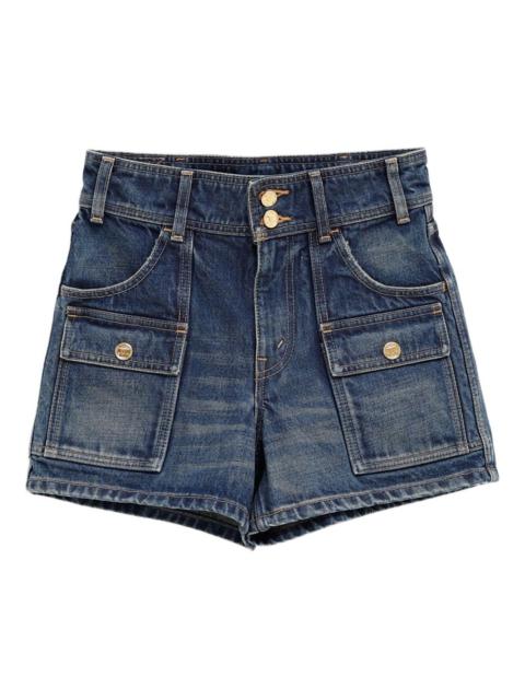 CELINE Celine Women Denim Cotton Shorts