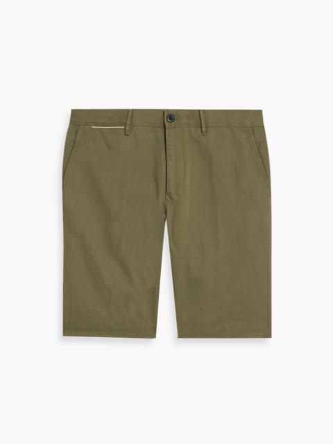 SLOWEAR Incotex linen and cotton-blend chino shorts